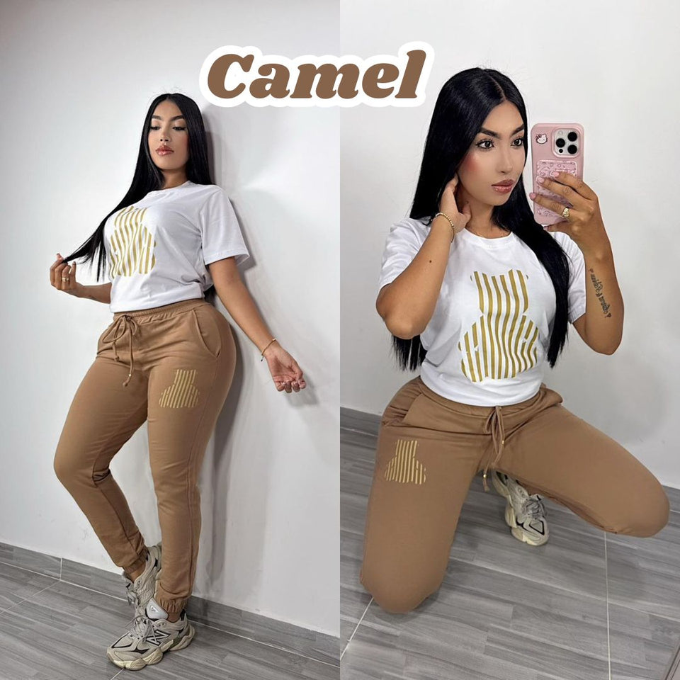 Conjunto Oso Rayas