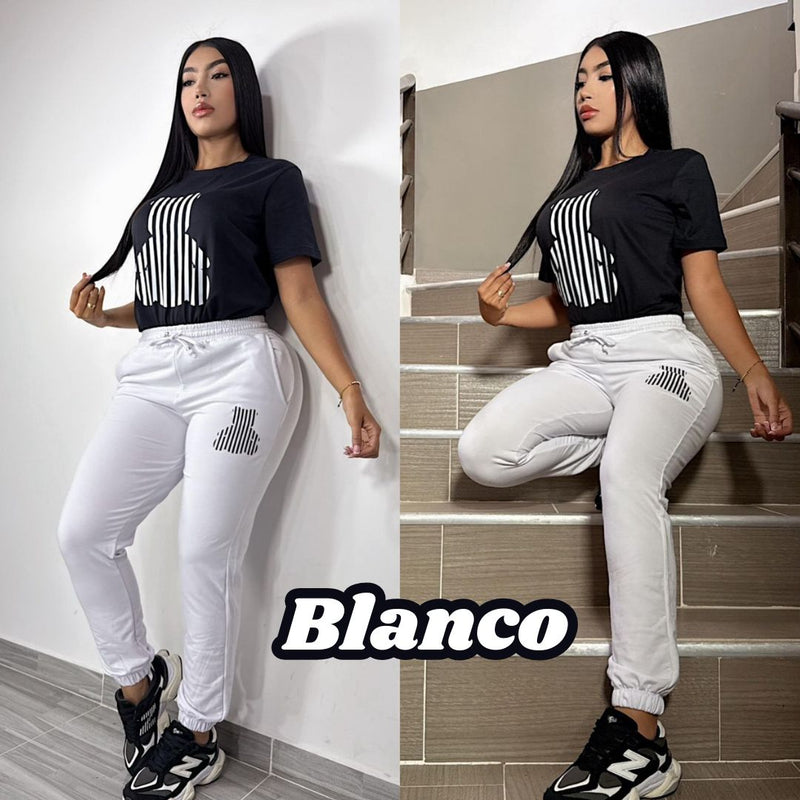 Conjunto Oso Rayas
