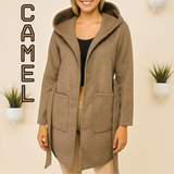Gabán con gorro y cordon